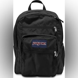 JanSport Big Student Backpack with 15" Laptop Pocket, Black